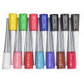 14 Color Matte Liquid Eyeliner Set Colorful Neon White Black Red Brown Green Eye Liners For Women